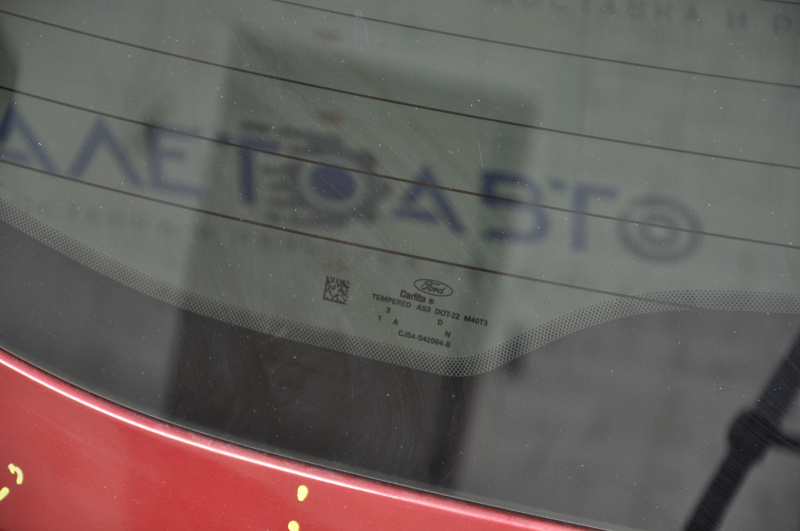 Boot door bare with glass Ford Escape MK3 13-16 red RR pokes