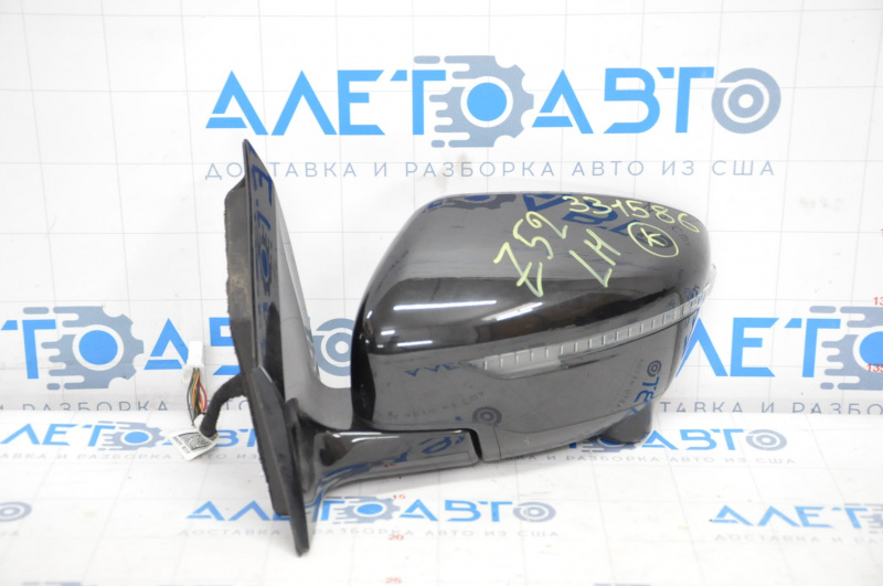 Left side mirror complete Nissan Murano z52 15-16 15 pins, camera, turn signal, heating, black G41