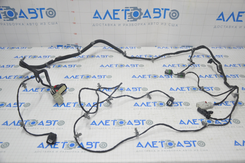 Chevrolet Camaro 16 rear bumper wiring - without parking sensors, for rear view camera