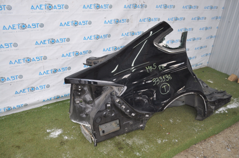 Quarter wing rear right Ford Fusion mk5 13-20 black G1, bump, dent