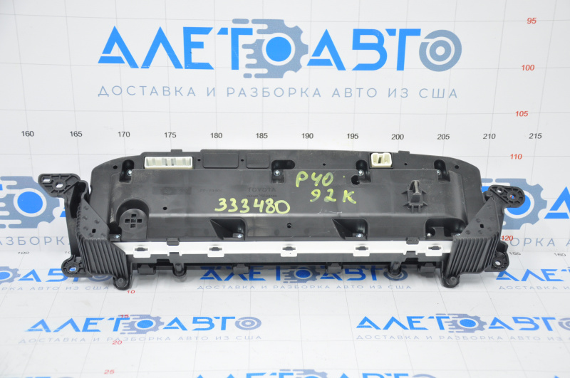 Instrument cluster Toyota Prius V 12-17 usa miles, 92k