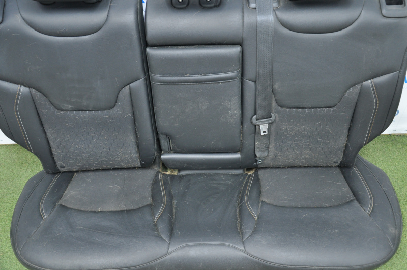 Rear row of seats 2nd row Jeep Compass 17-18 combined leather black