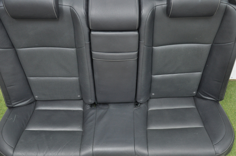 Rear row of seats 2 row Lexus ES300h ES350 13-14 with airbag, leather black, worn leather