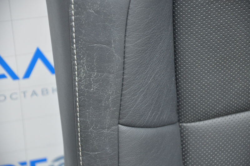 Rear row of seats 2 row Lexus ES300h ES350 13-14 with airbag, leather black, worn leather