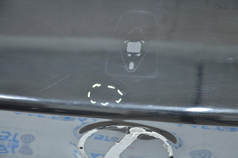Trunk lid Lexus ES300h ES350 13-18 black 212 for antenna, butts, painted