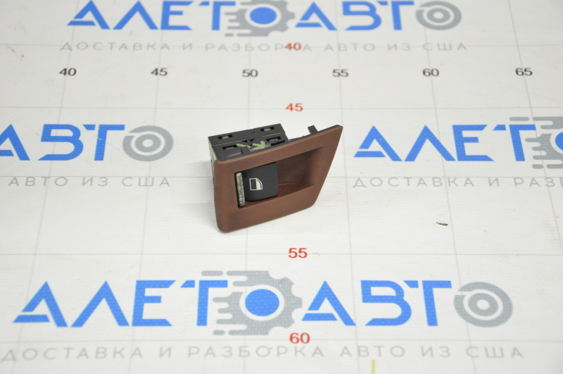 Rear left window lift control BMW 5 F10 10-13 with brown trim