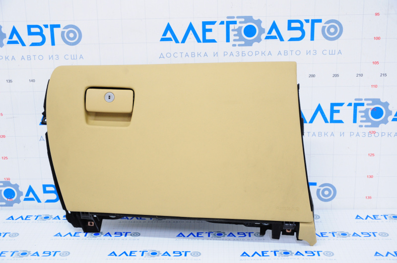 Glove box, glove compartment Cadillac ATS 13-19 beige, broken crepe