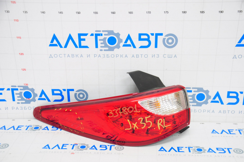 Light outer wing left Infiniti JX35 QX60 13-15 prerest, broken corner, scratches