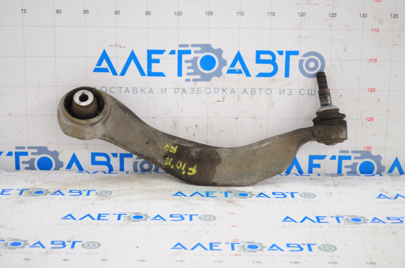 Lower front right arm BMW 5 F10 11-16 RWD front, torn silent block