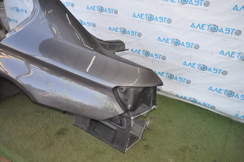 Quarter wing rear left BMW 5 F10 11-16 brown A17
