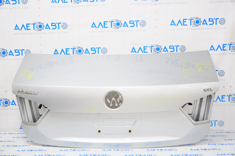 Trunk lid VW Passat b7 12-15 USA gray LA7W, rust, paint blistered