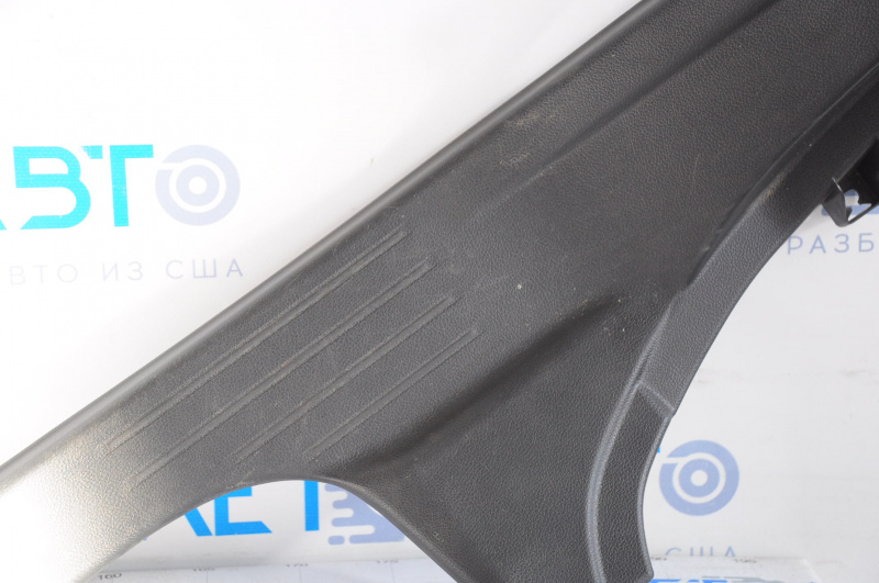 Door sill trim rear right Subaru Outback 15-19 black, worn