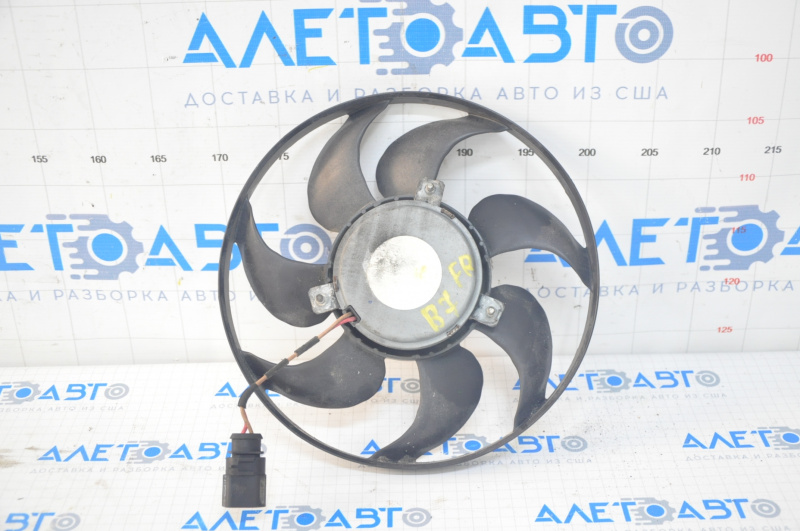 Cooling fan right VW Passat b7 12-15 USA small, humming bearing