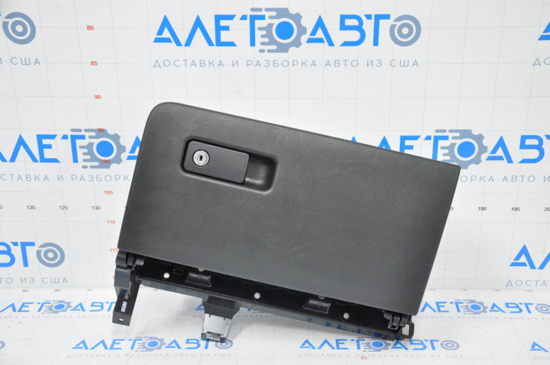 Glove box, glove compartment Infiniti QX30 17-19 black, scuffs