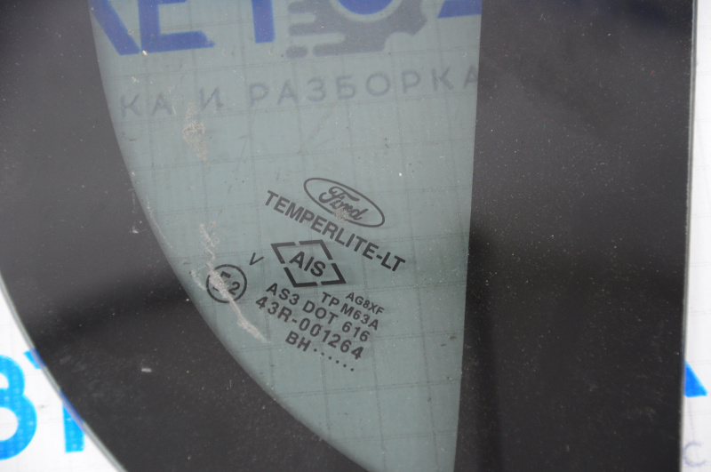 Window blind glass rear left Ford Ecosport 18-22 tinted