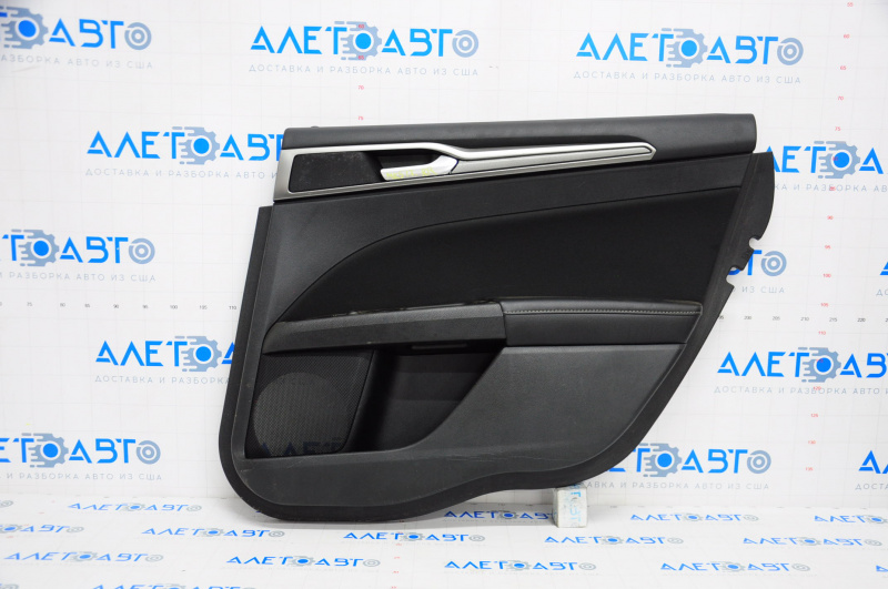 Door trim card rear right Ford Fusion mk5 17-20 black, scratches
