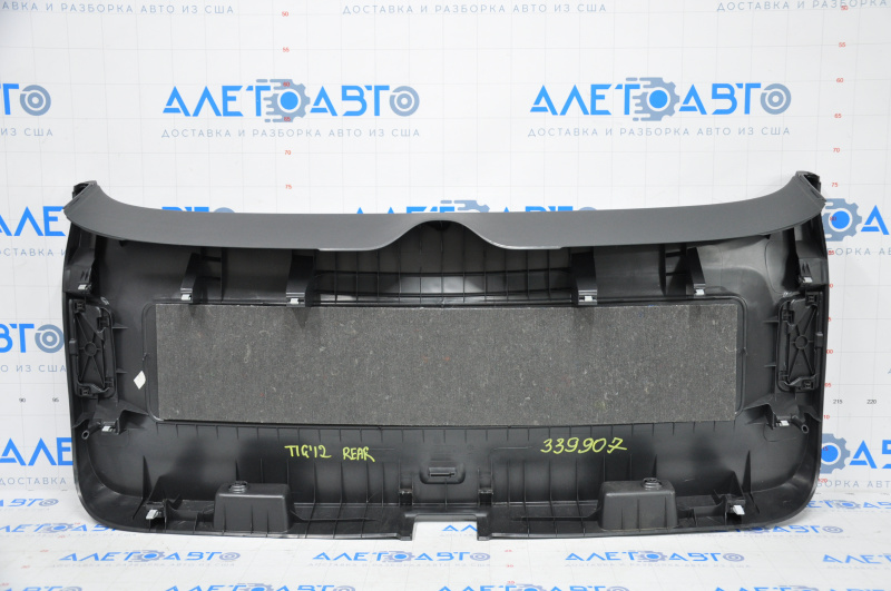 VW Tiguan 09-18 trunk door trim black, scratches