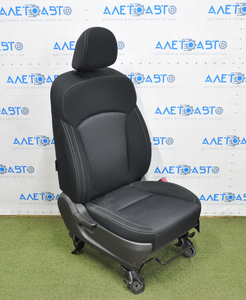 Passenger seat Subaru Forester 14-18 SJ without airbag, mechanical, cloth black