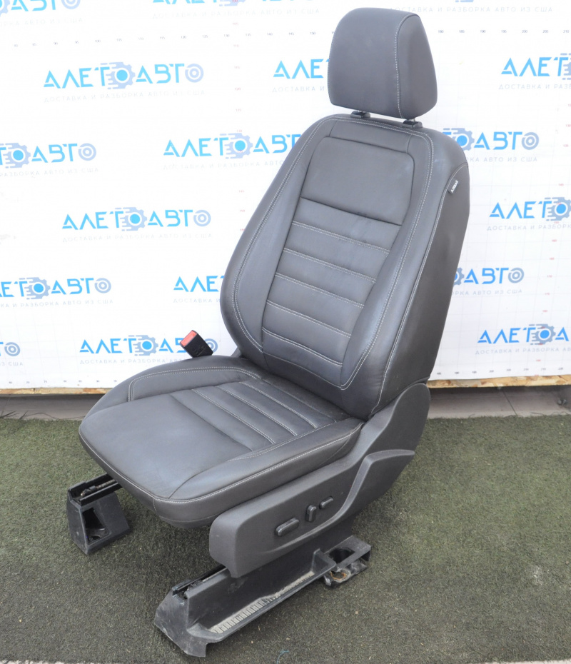Driver's seat Ford Escape MK3 13-14 with airbag, electric, leather black