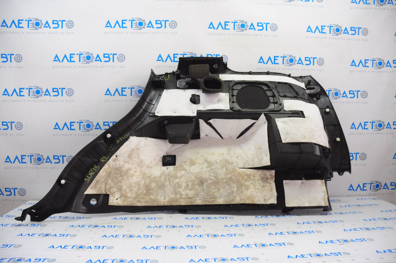 Left arch trim Kia Sorento 10-15 black, rubbed, crack