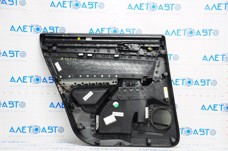 Door trim card rear right VW Atlas 18-18 black under curtain