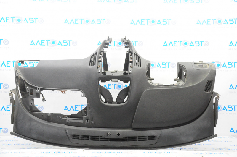 Torpedo front panel without AIRBAG Chevrolet Volt 11-15 black without pad, scratches