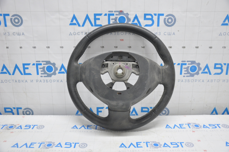Naked steering wheel Nissan Leaf 13-17 leather black with heating scratches