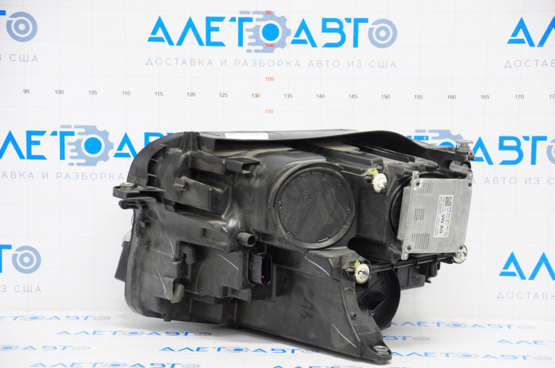 Front right headlight VW Atlas 18-20 pre-rest assembled with chrome and block