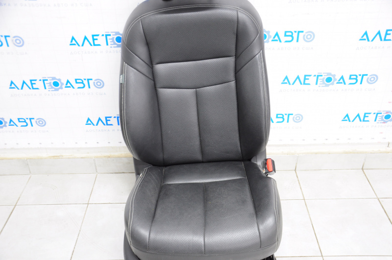 Passenger seat Nissan Murano z52 15-16 with airbag, mechanical, leather black