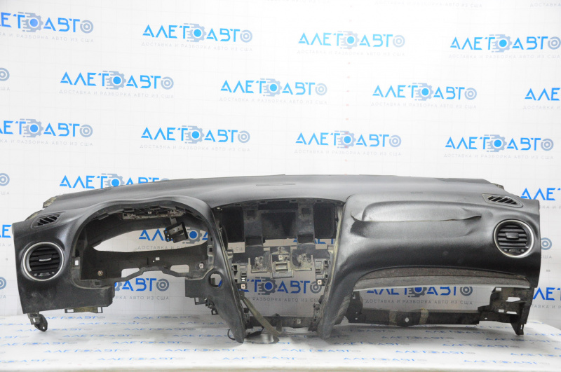 Torpedo front panel without AIRBAG Infiniti JX35 QX60 13-15 prerest black shot, scratches