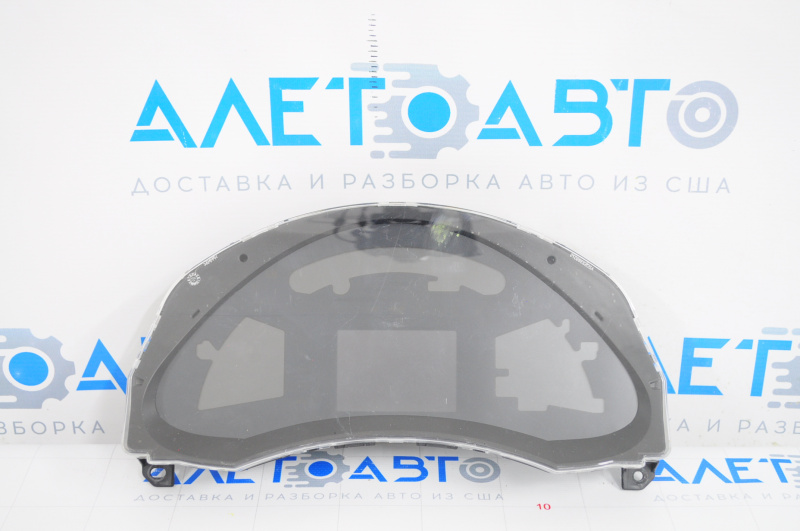 Instrument cluster main Nissan Leaf 11-14 broken fastener, scratches