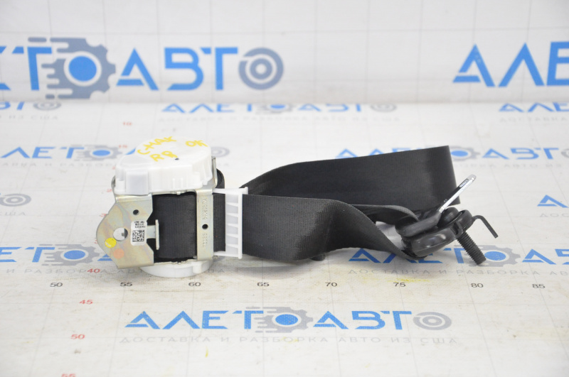 Rear right seat belt for Ford C-max MK2 13-18, black