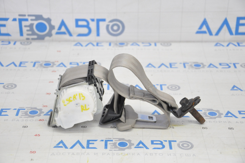 Rear left seat belt for Ford Escape MK3 13-19 gray