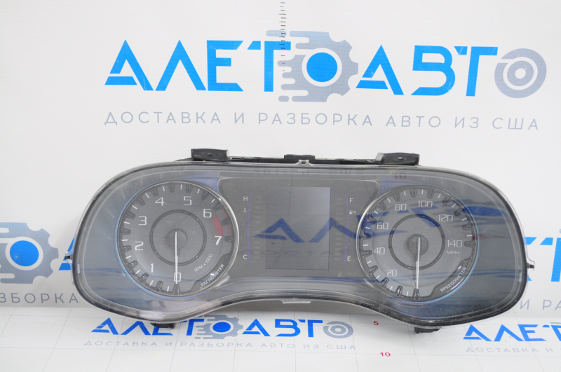 Instrument cluster Chrysler 200 15-15 small display 132k dark edging, scratches