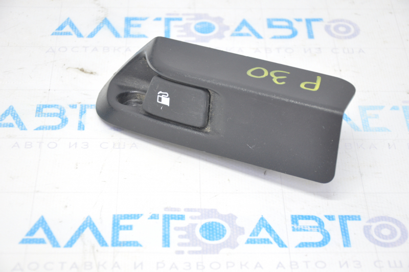 Gasoline filler flap handle interior Toyota Prius 30 10-15 black, type 1