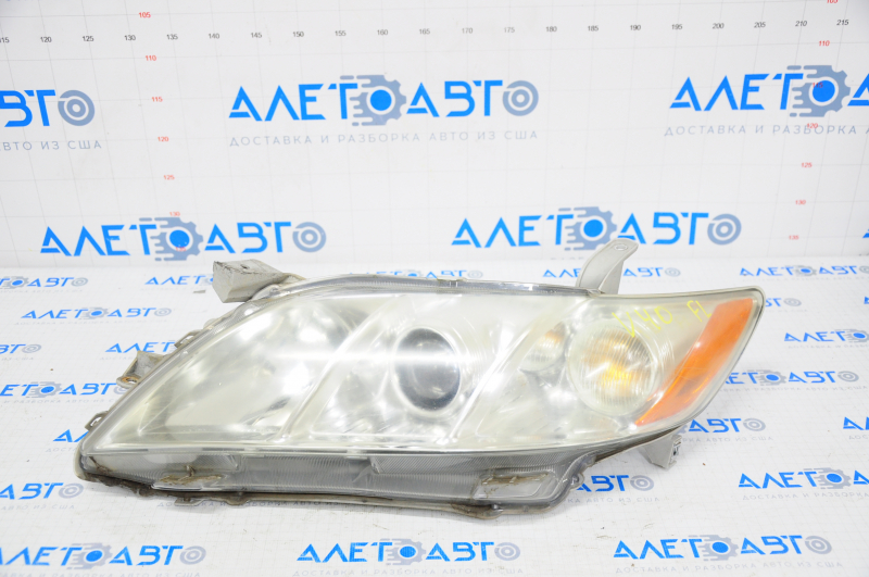 Headlight front left Toyota Camry v40 07-09 bare, halogen, for polishing