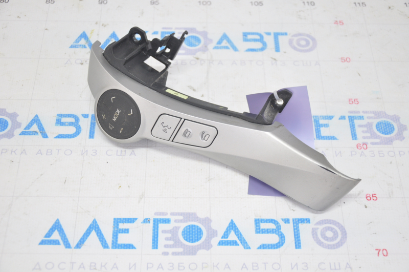 Left steering wheel control buttons Toyota Prius V 12-14 for voice, scuffs