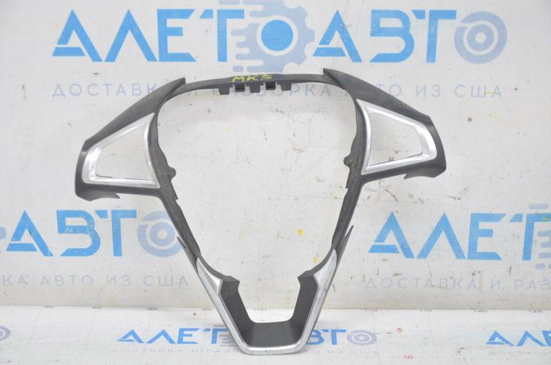 Ford Fusion mk5 13-16 steering wheel trim chrome, broken fastener