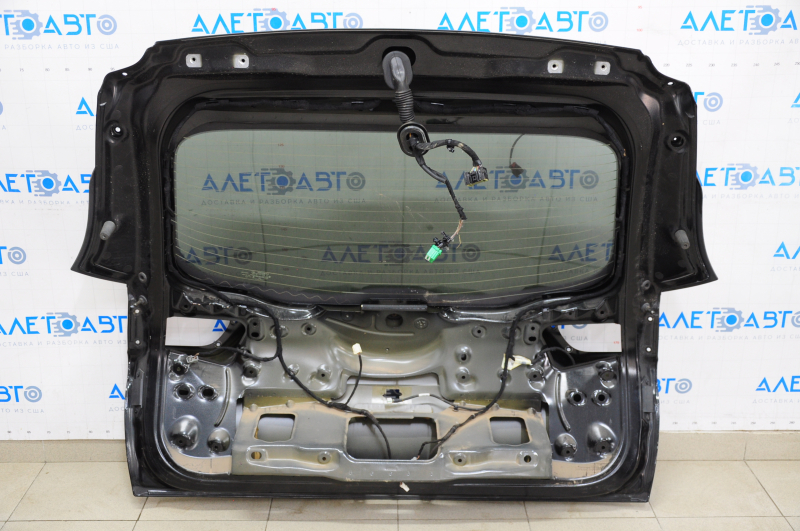 Naked tailgate with glass Jeep Cherokee KL 14-18 for camera, black PXR