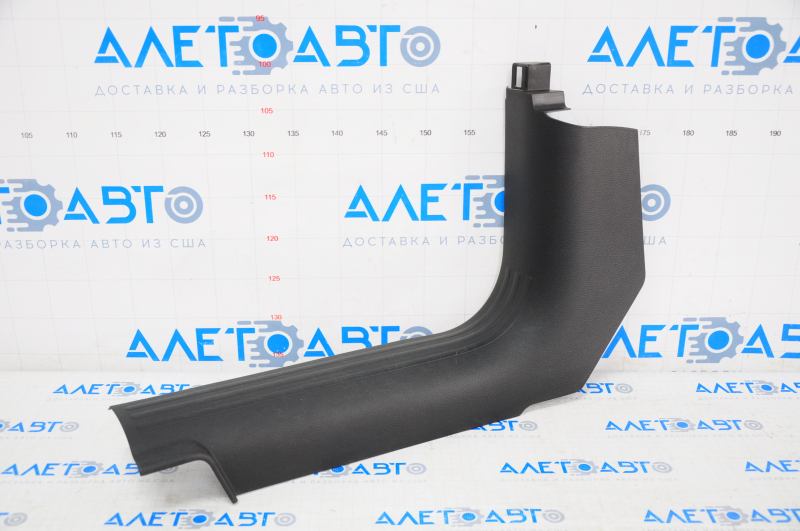 Door sill trim front left Jeep Cherokee KL 14-23 black, rubbed