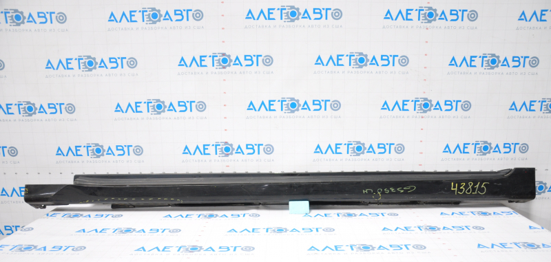 Left threshold Lexus GS300 GS350 GS430 GS450h 06-09 black dented, scratches