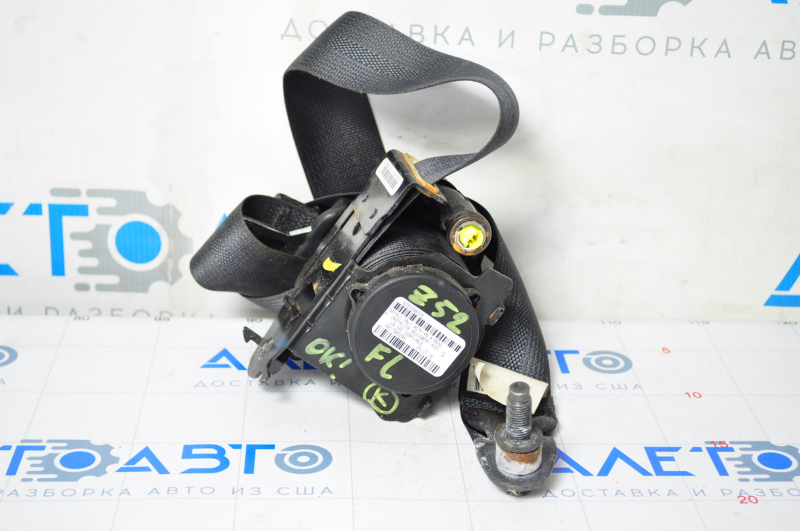 Driver seat belt Nissan Murano z52 15-18 black water damage