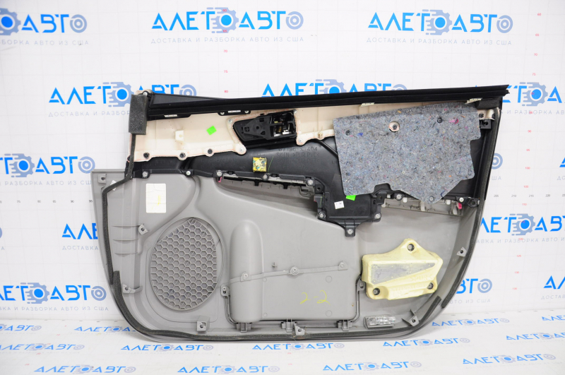 Door trim card front left Toyota Camry v50 12-14 usa gray, gray armrest