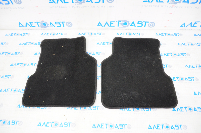 Set of floor mats for Jeep Compass 17-24 cloth, black
