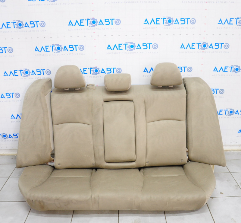 Rear row of seats 2nd row Honda Accord 13-15 velour beige, dry-cleanable