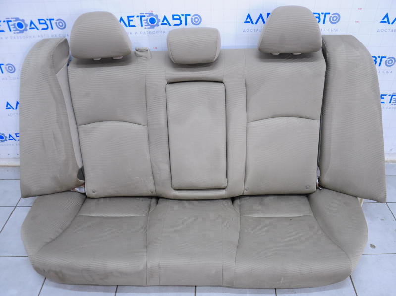 Rear row of seats 2nd row Honda Accord 13-15 velour beige, dry-cleanable