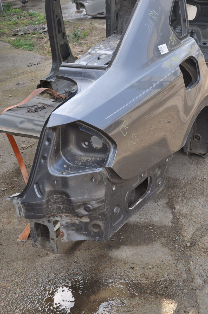 Quarter wing rear right VW Passat b8 16-19 USA graphite on body, bumps
