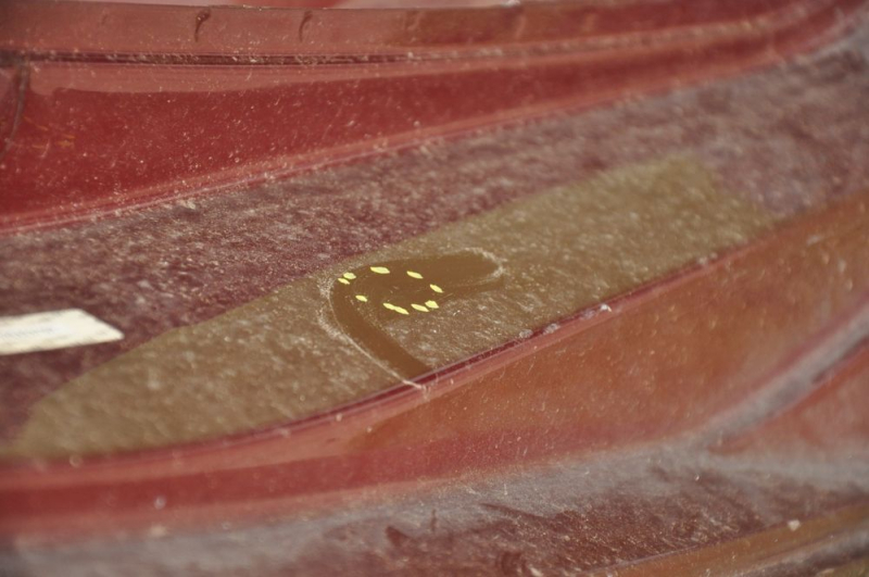 Quarter wing rear right Honda Accord 13-17 red