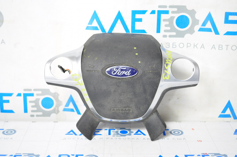 Airbag in the steering wheel driver Ford Focus mk3 11-18 prerest, small punctures, no buttons