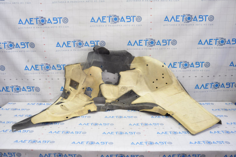 Soundproofing of the rear left pillar Tesla Model S 12-20